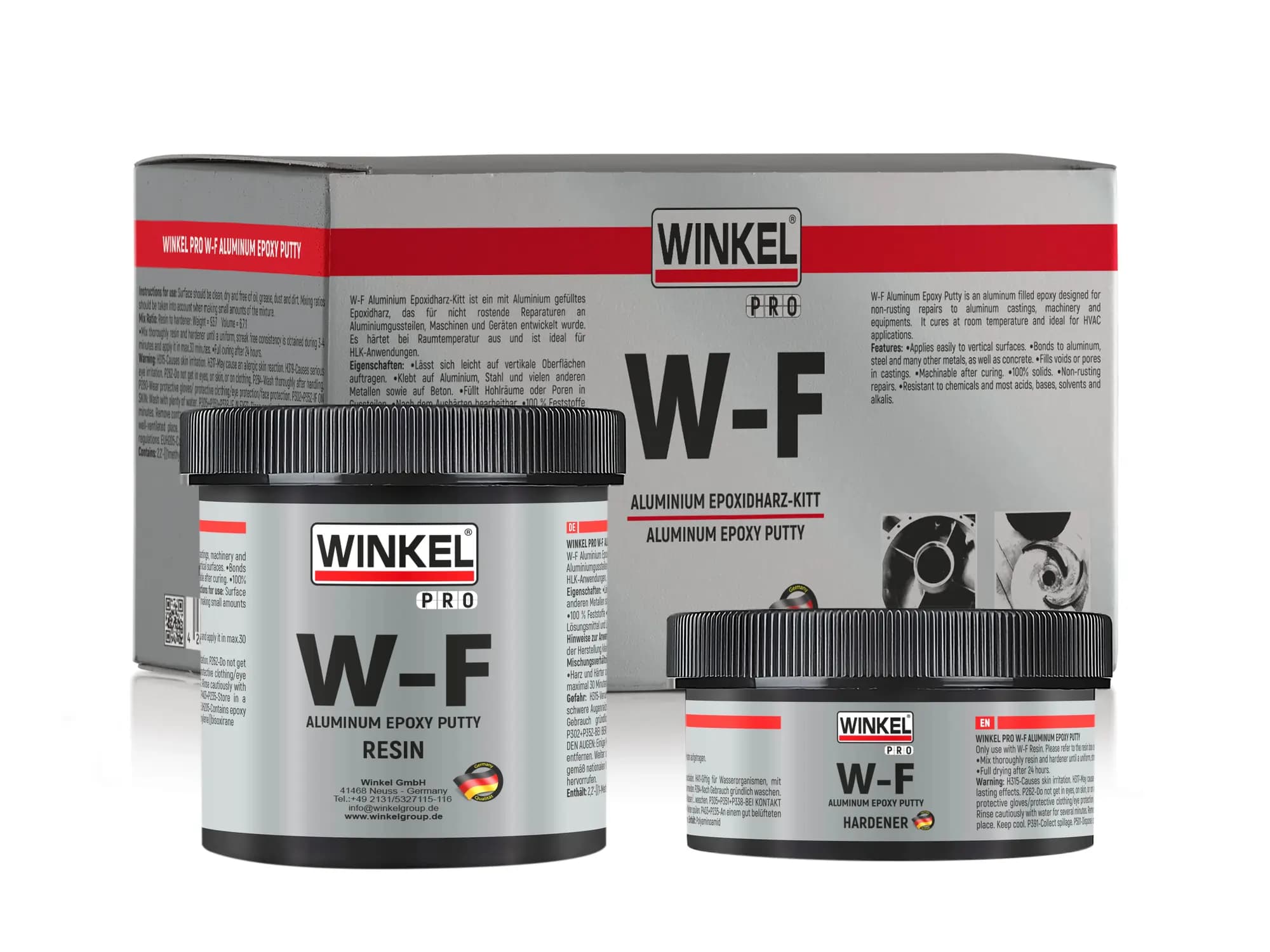 WINKEL PRO W-F Aluminum Repair Epoxy Putty